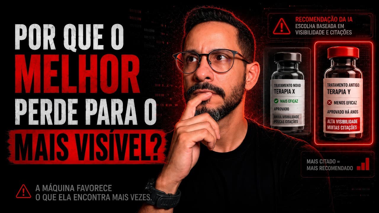 Por que o melhor perde para o mais visível?