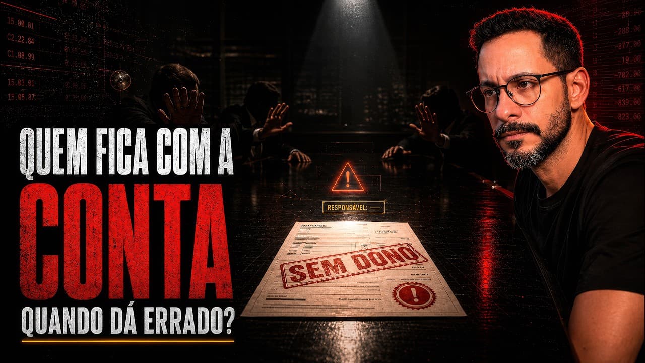 Quem fica com a conta, quando dá errado?