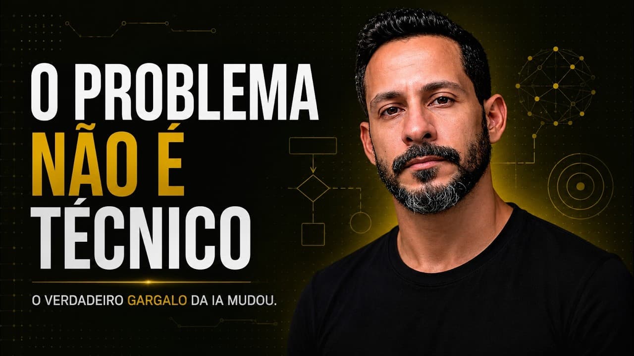 O problema não é técnico
