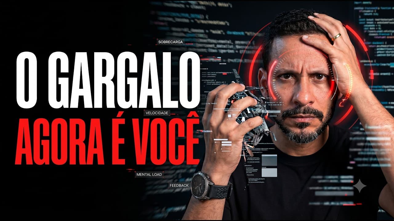 O gargalo agora é você