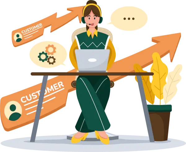 Ilustração customer experience